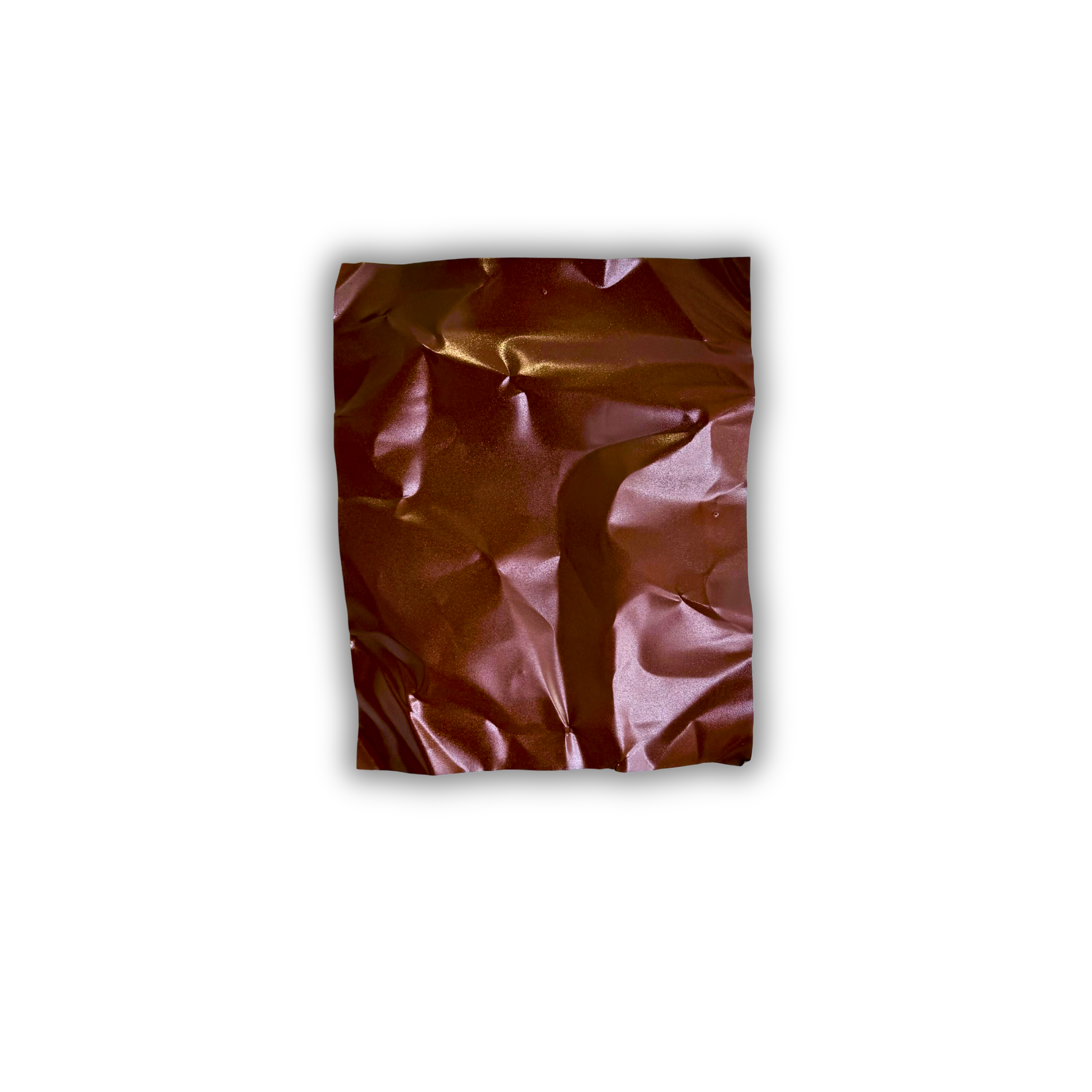 Ballader – Terra Mist No. 01. Håndlavet vægværk i aluminium med varme jordtoner og en skulpturel, håndformet overflade. Værket måler 50 × 40 cm og kan hænges både lodret og vandret.