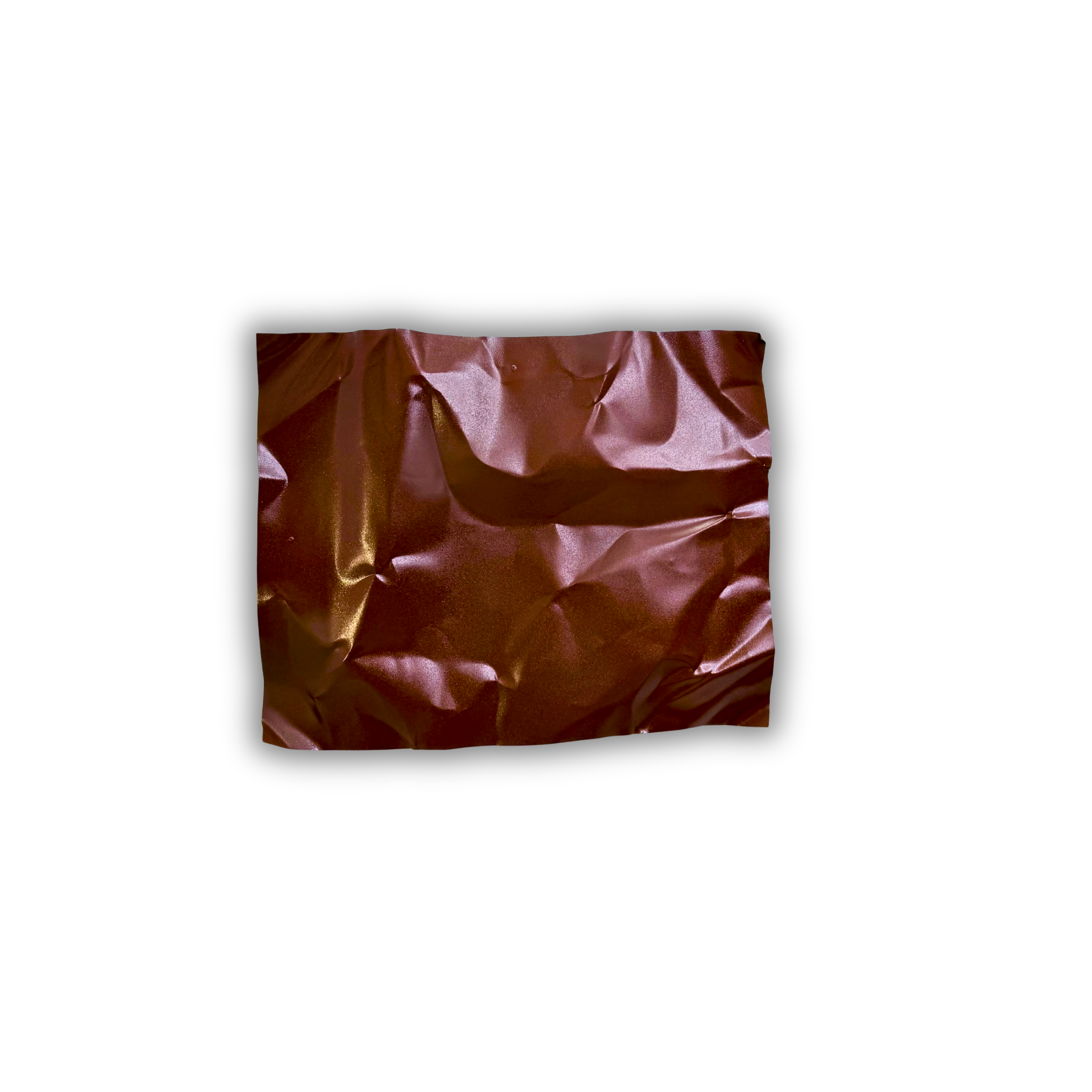 Ballader – Terra Mist No. 01 vist vandret. Håndformet aluminiumsværk med varme terratoner og organiske folder, der skaber et levende spil mellem lys og skygger.