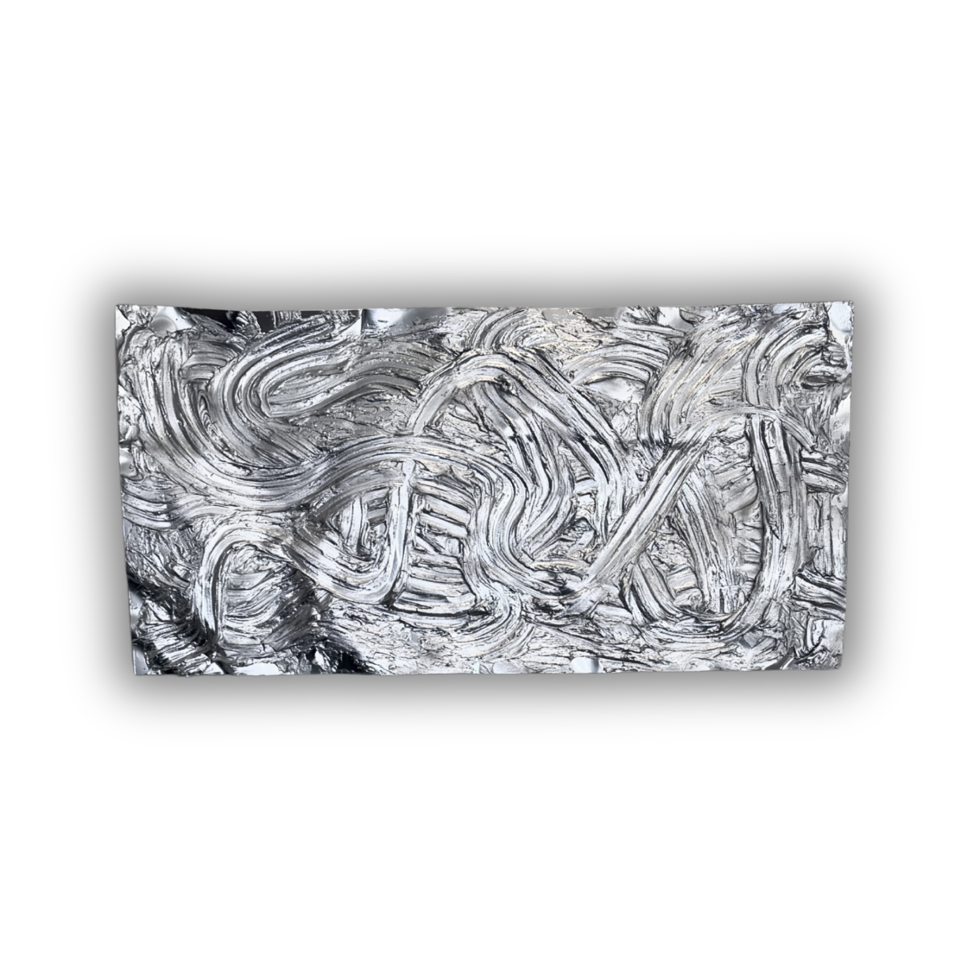 Canyon – River Veins No. 01 hænger i et lyst, minimalistisk hjem og fungerer som et eksklusivt statement piece med organiske former og skulpturel struktur.